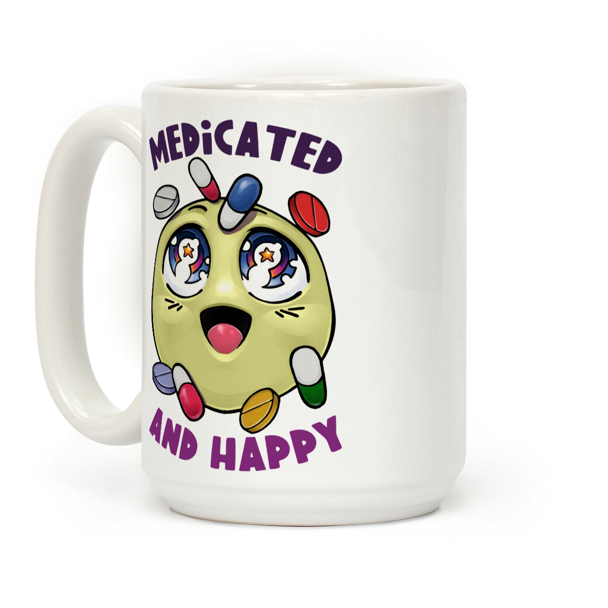 Medicated And Happy Coffee Mug